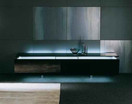 Ludwig príborník Lodovico Acerbis podsvietenie