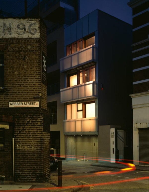 Moderný mestský dom vo Veľkej Británii Moderný mestský dom vo Veľkej Británii