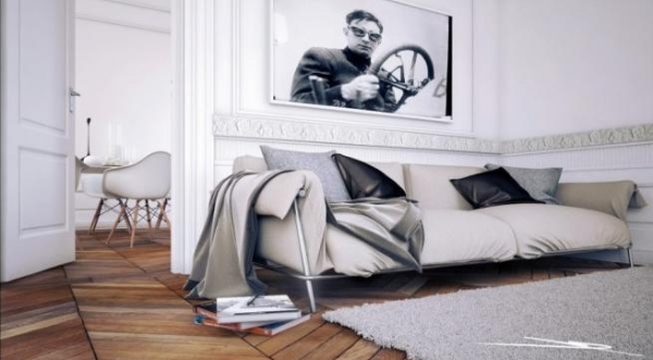 dizajn obývačky zariadený sivými odtieňmi dizajn obývačky nastavil nuansy sivej farby