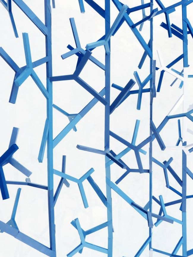 Zhromaždite architektonický rozdeľovač závesu Štrukturálny