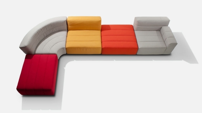 larva modulárny sedací systém štúdio kanalizácie