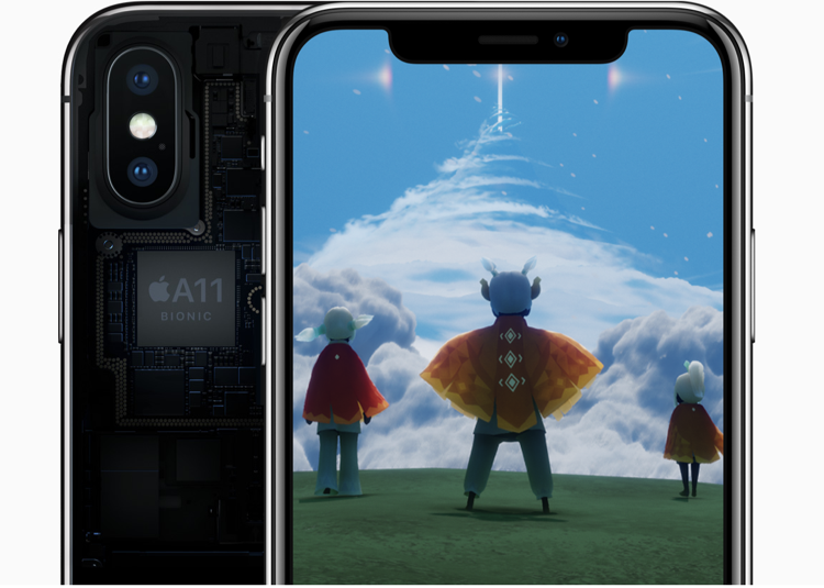 Bionický procesor iPhone X A11 vyšší výkon