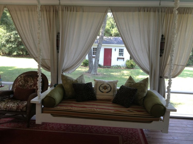 hojdačka na verande s kobercom Posteľná zástena Vonkajšia posteľ Ochrana osobných údajov