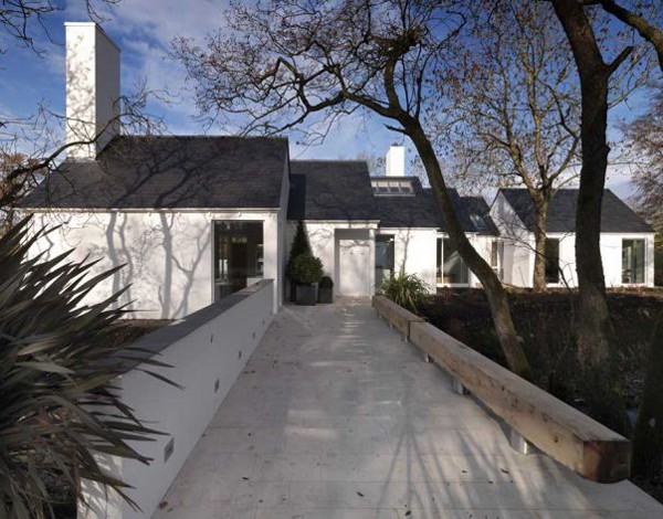 Skladací papierový dom moderného dizajnu vidieckeho domu inovatívna stavba domu - papierový skladací dom umenia