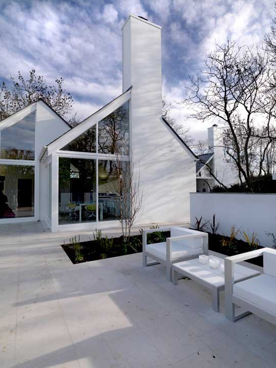 Papierový skladací umelecký dom záhradný dizajn vidieckeho domu moderný vidiecky dom - zaujímavá záhrada