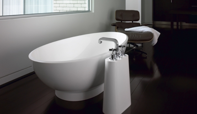 Voľne stojaci dizajnový vaňový faucet -nerezová oceľ Victoria Albert Napoli