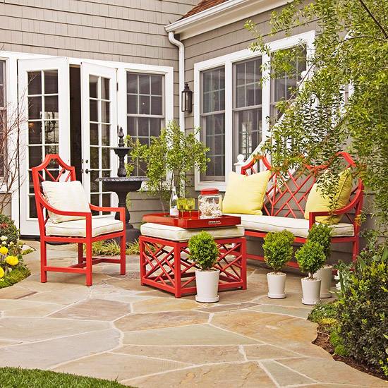 15 nápadov pre kreatívny dizajn záhradného nábytku