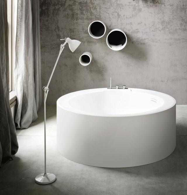 voľne stojaca okrúhla vaňa Korakril HOLE Rexa Design voľne stojaca-okrúhla vaňa-Korakril-HOLE-Rexa-Design