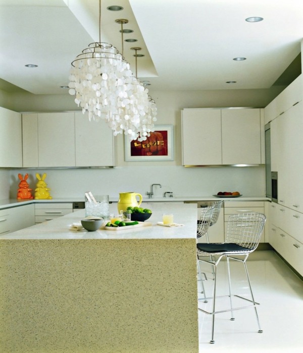 Biela dekorácia - moderná kuchyňa