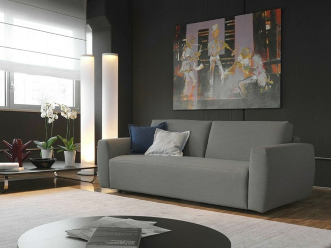 Obraz dekorácie steny obývačky do čalúneného nábytku