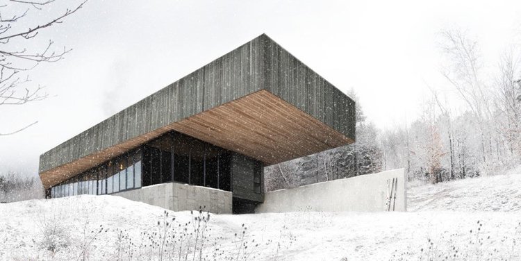 Kontrastuje k rôznym druhom farieb dreva dostatok zasklenia