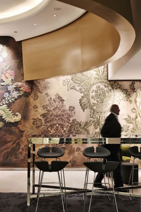 elegantný štýlový interiér - hotel vo Francúzsku