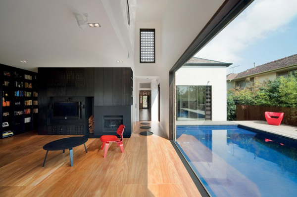 Bazén Trojan House od Jacksona Clementsa Burrowsa