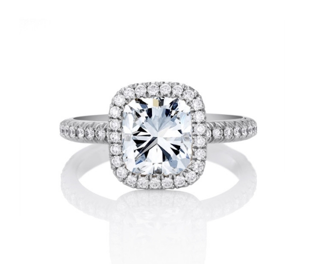 Luxusné šperky-de beers-aura bague-ring diamonds Šperky k pivu aura bague prsteň luxusné diamanty