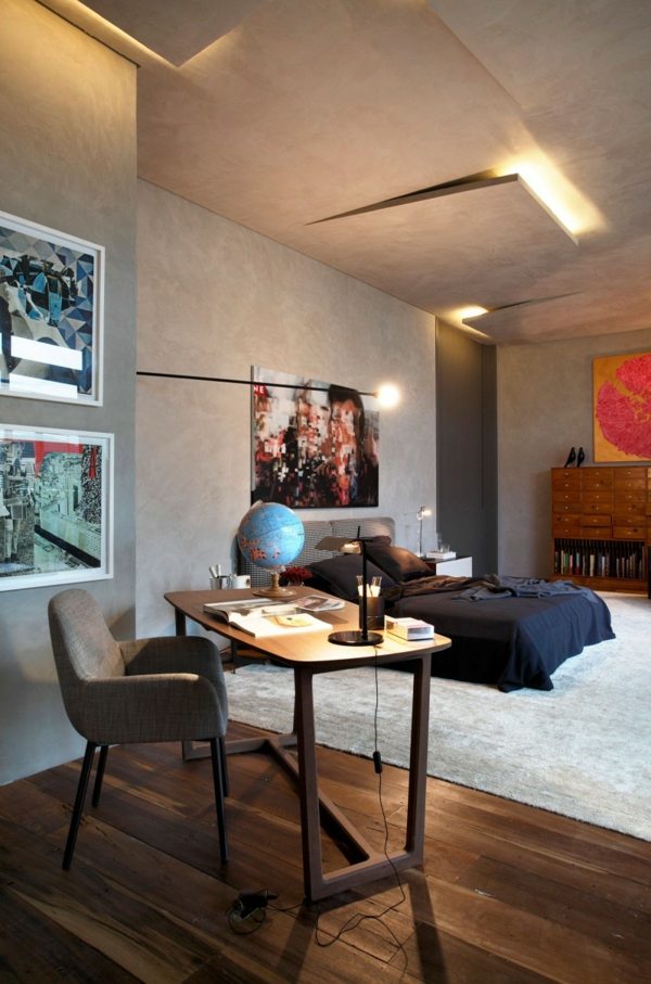 Zariadenie stropov, vstavané svetlá, umelecké steny