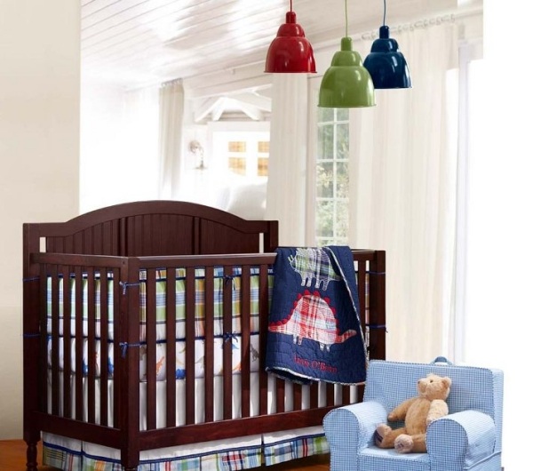 Stropné svietidlo detská izba tri farby