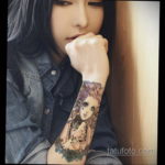 بنت جميلة مع وشم 11/24/2019 №010 -فتاة جميلة بالوشم-