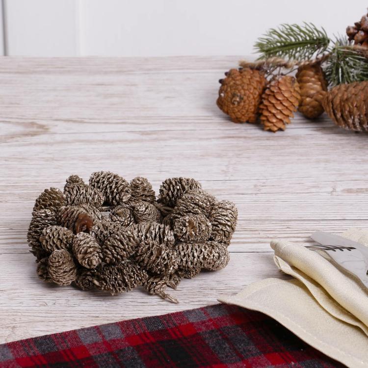 drotársky adventný šiškový veniec vyrobte si sami dverný veniec adventný veniec polystyrénový prsteň