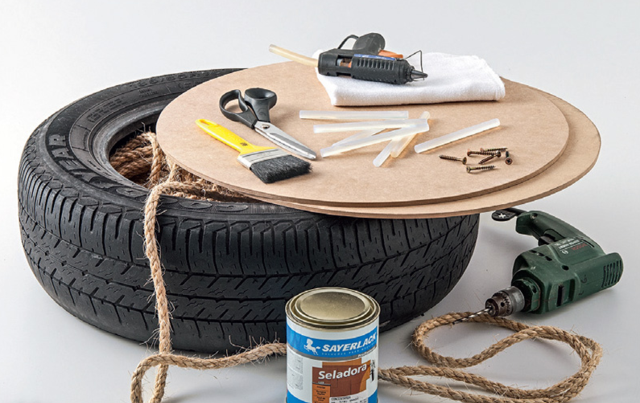 urobte si stoličku sami lano vŕtačka zaisťovacia doska