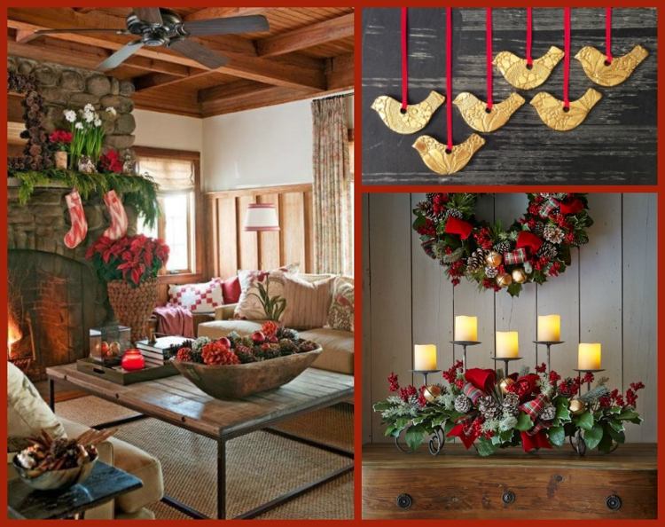 Vianočné dekorácie v tradičnom štýle - červená, zelená a zlatá deco-christmas-trend-colours-red-gemu% cc% 88tlich-rustic-wood-country-style-gold
