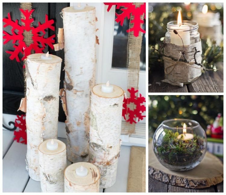 ozdobte na Vianoce sviečkami, brezovým drevom a machom deco-vianočné-trendové farby-prírodné-materiály-škandinávsky-vonkajší-breza