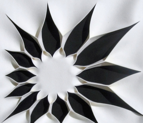 Nástenná dekorácia akustický dizajn steny Nástenná dekorácia akustický dizajn steny čierna a biela