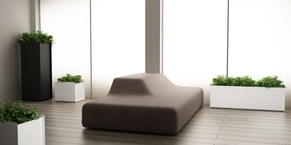 hliníkové kvetináče vhodné do interiéru aj exteriéru systemtronic-CREPE Víctor-Carrasco