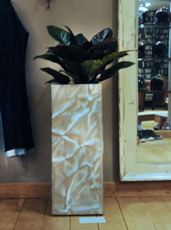 dekoratívna pilier v tvare kvetináča v tvare textúry efektívna brandoli-umelecké dielo-ONDA