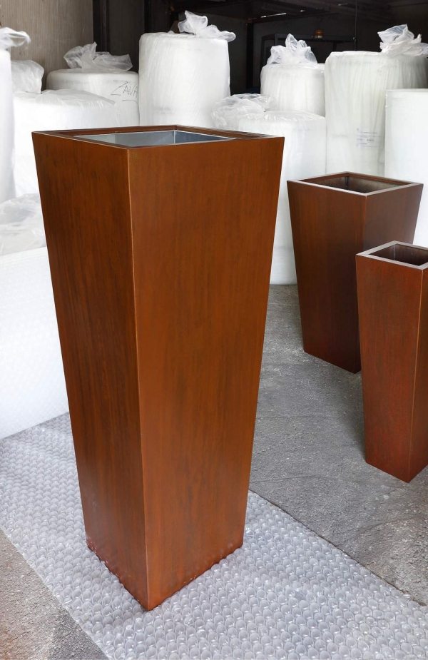 Drevený vaňový cachepot moderného dizajnu ALCO Franco-Zavarise