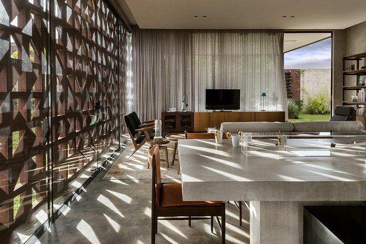 dekoratívny-fasáda-dizajn-dom-interiér-dekorácia-otvorený-obytný priestor