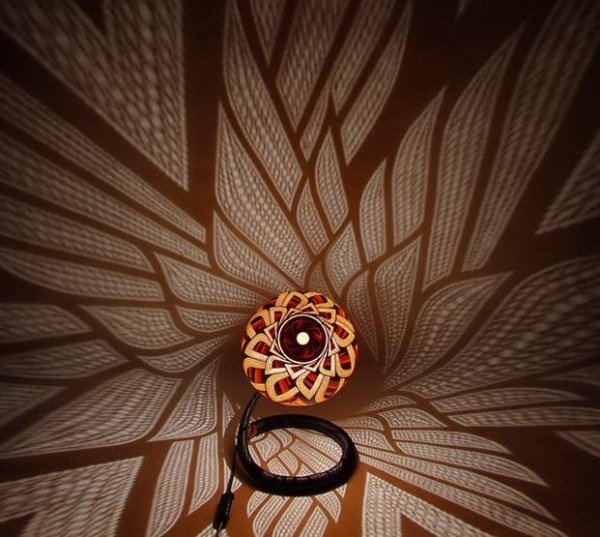 dekoratívne svetlá calabarte tieňohra kvety