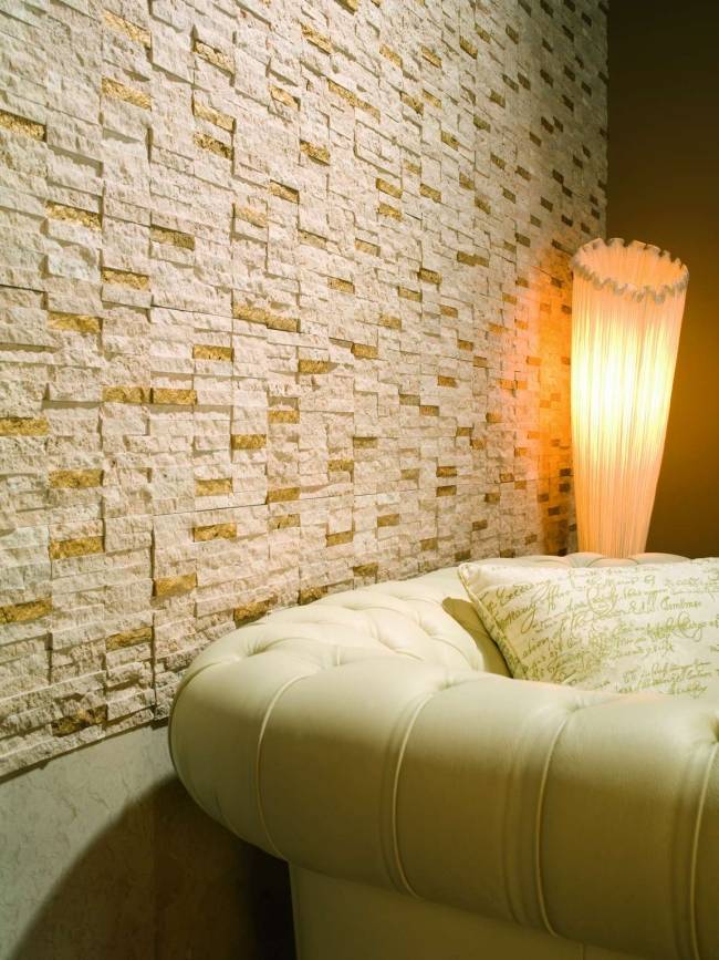 dekoratívne mozaikové dlaždice duna travertínová zlatá ALEXANDRIA