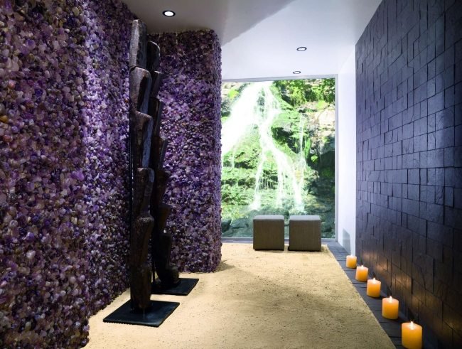 dekoratívne mozaikové dlaždice duna fialový dizajn steny ametista