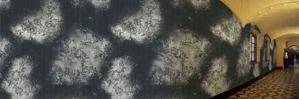 Obklad na stenu v látkovom vzhľade od Muurbloem 2