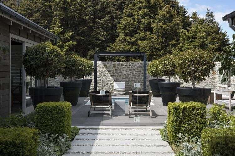 záhradné plánovanie profesionálne terénne úpravy moderný dizajn