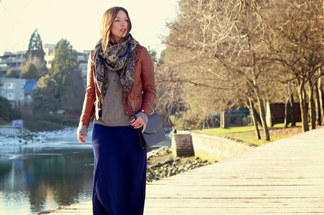 Maxi sukne kombinujú trendové outfity skombinujte trendové nápady s oblečením