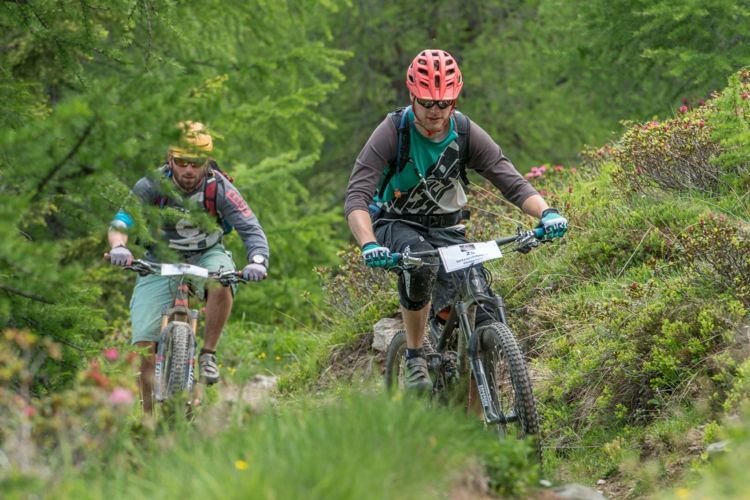 bike park davos färich švajčiarsko horská príroda