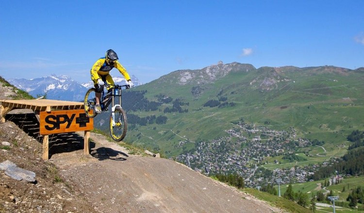 Verbier bikepark zjazdovky zjazdovky enduro zjazd