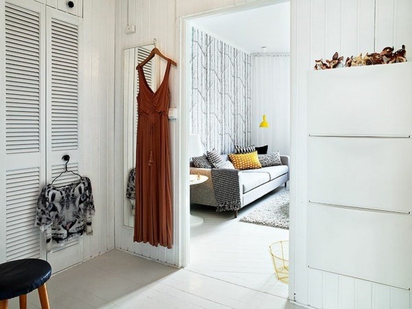 otvorený obývací priestor-šatňa-v-bielom