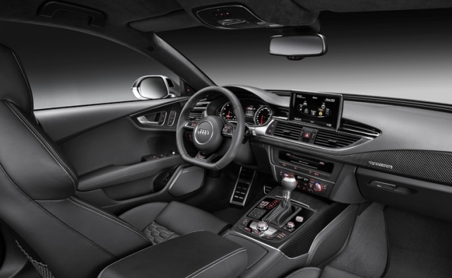 interiér audi rs7 sportback čierny audi rs7 2014 interiér čierny
