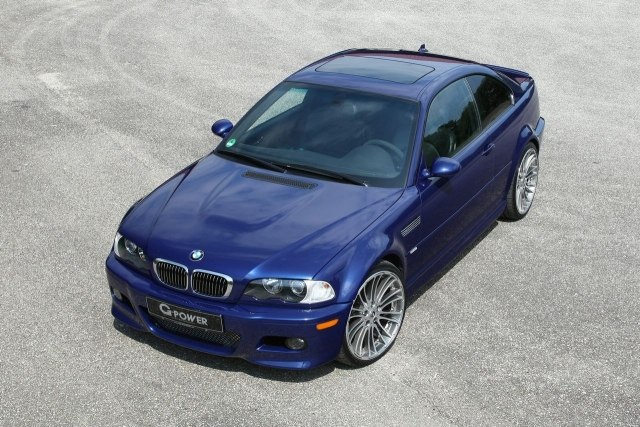 BMW E46 v modrej farbe s tuningom bmw-m3-e46-blue-tuning