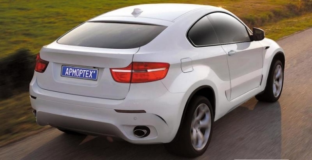 BMW X6 Coupe vzadu BMW Coupe vzadu