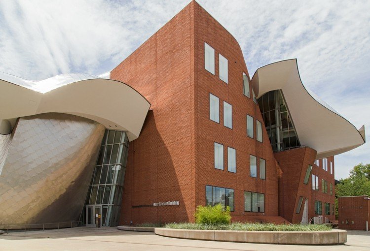 dekonštruktivizmus-frank-gehry-stavba-architektúra-organické formy