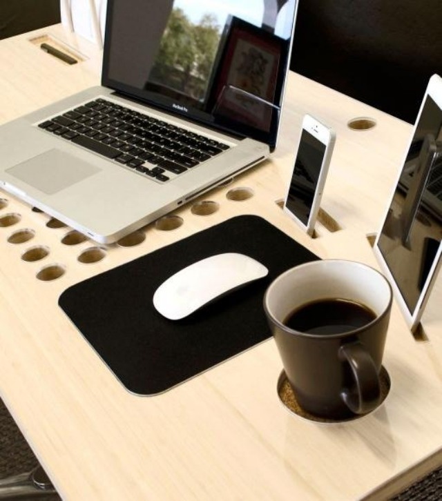 súčasný stôl funkčný originálne nápady slate pro