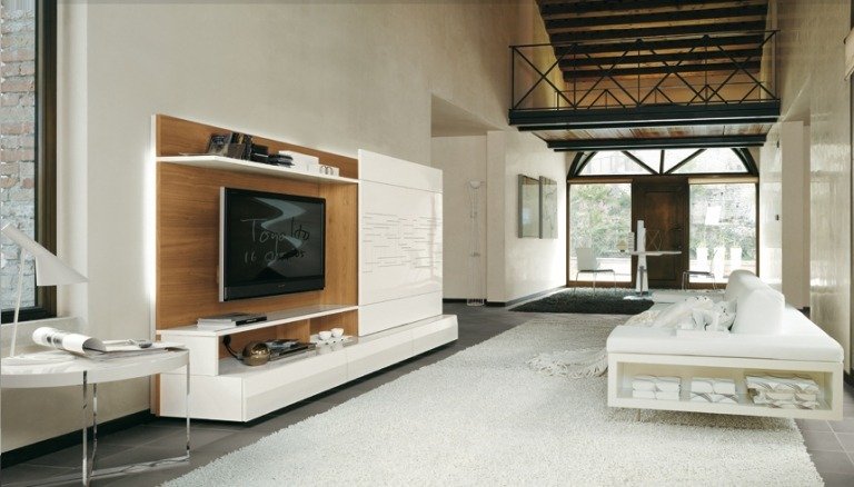 policový systém-tv-priestor