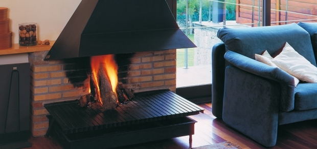 vintage štýl oheň romantické útulné teplo