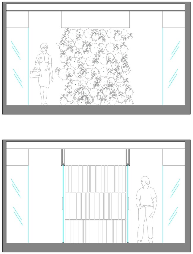 naplánujte si dizajn steny pre záhradu ako moderný dizajn spálne