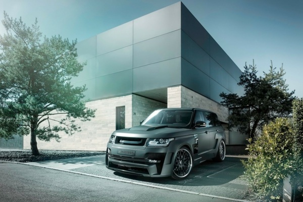 Zobrazenie verzie Range Rover Mystere Pohľad spredu na verziu Rover Mystere