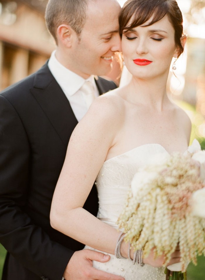 nevesta-makeup-pery-nápady-oranžovo-hnedé-očné tiene