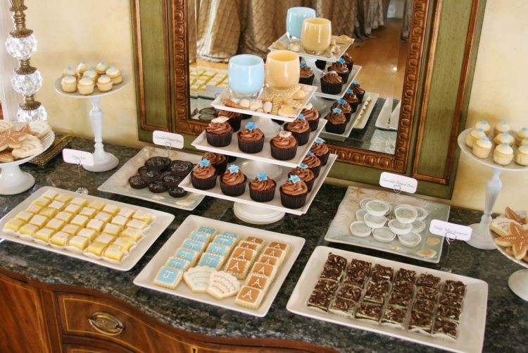 svadobný trend-2015-sladký bufet-morská téma-sušienky-muffiny